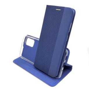 Книжка Gelius Canvas для Samsung S20 синя-0