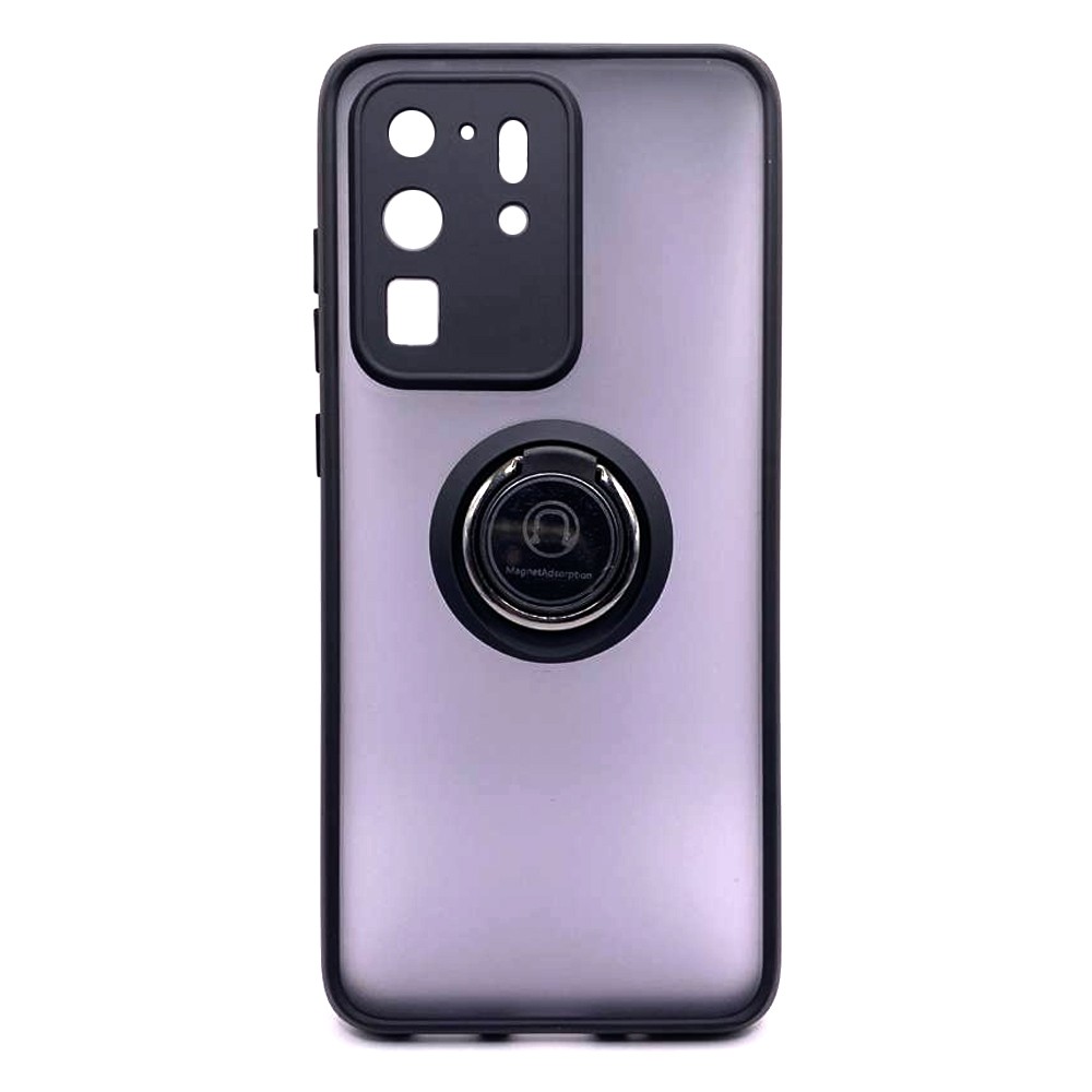 Накладка Totu Gingle Ring для Samsung S20 Ultra чорна-0