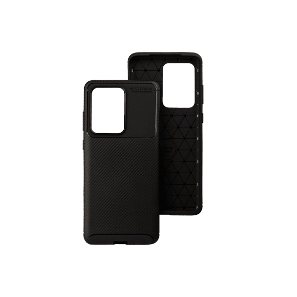 Накладка Ultimate Experience Carbon для Samsung S20 Ultra / S11 Plus чорна-0