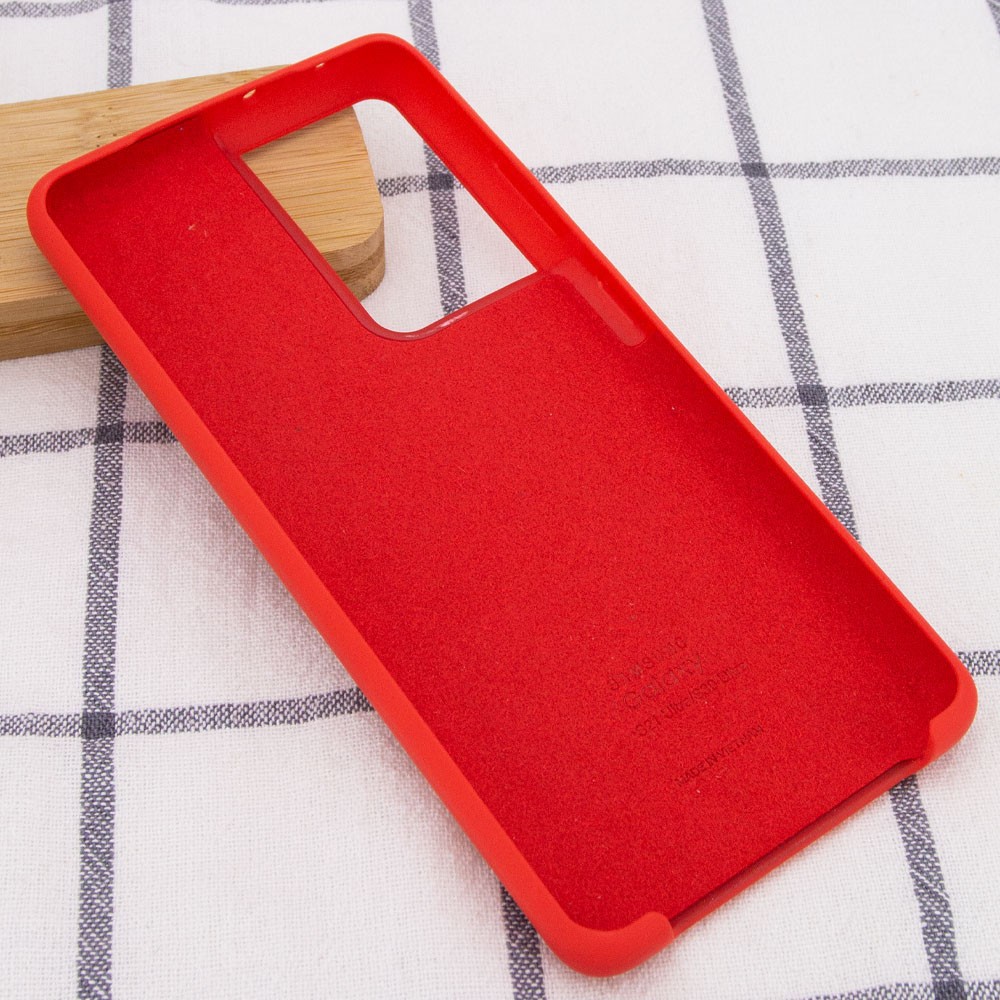 Silicone Cover (AA) для Samsung S20 Ultra (Red)-2