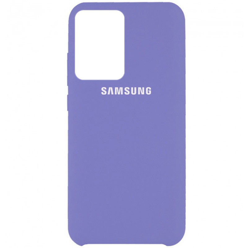 Silicone Cover (AAA) для Samsung S20 Ultra (Elegant Purple)-0