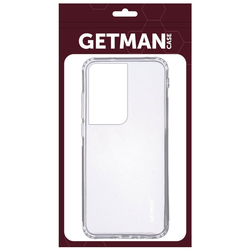 Накладка GETMAN Clear 1,0 mm для Samsung S21 Ultra прозора-1