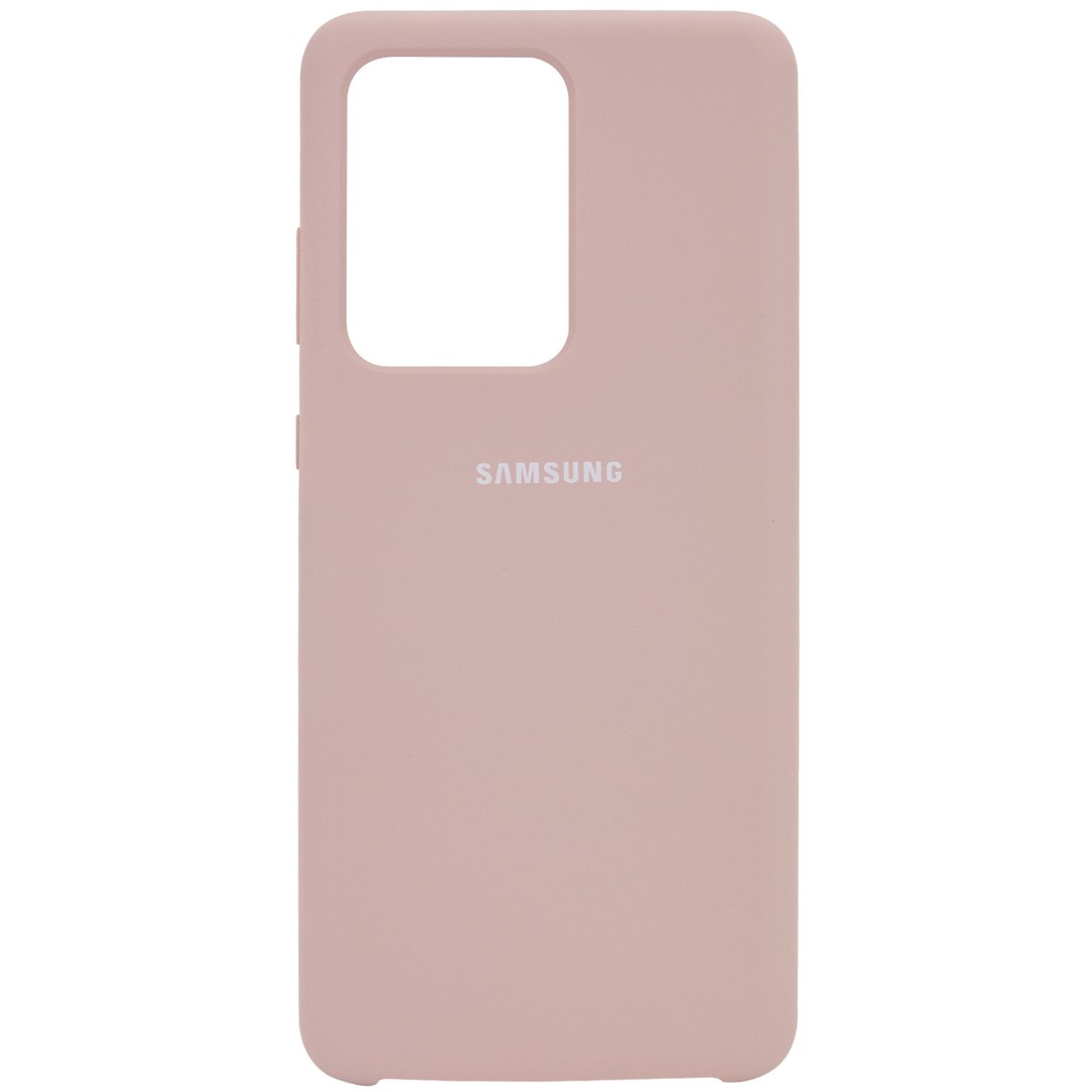 Silicone Cover (AA) для Samsung S20 Ultra (Pink Sand)-0