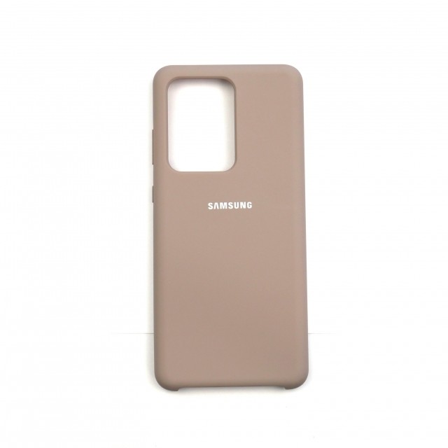 Silicone Case для Samsung S20 Ultra  (Lavender Purple)-0
