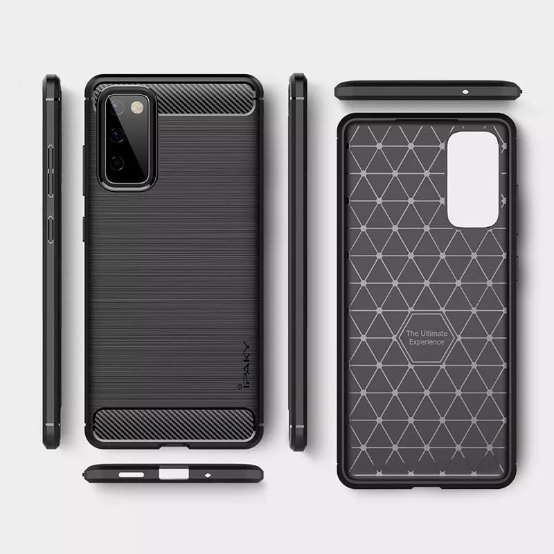 Накладка Ultimate Experience для Samsung S20 FE чорна-0