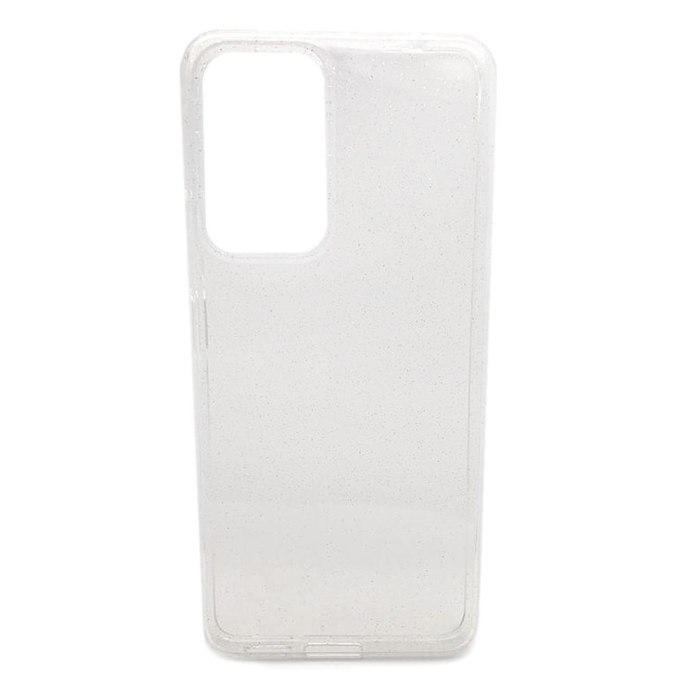 Накладка Molan Cano Glossy Jelly для Xiaomi Note 11 Pro / Note 12 Pro 4G прозора з блискітками-0