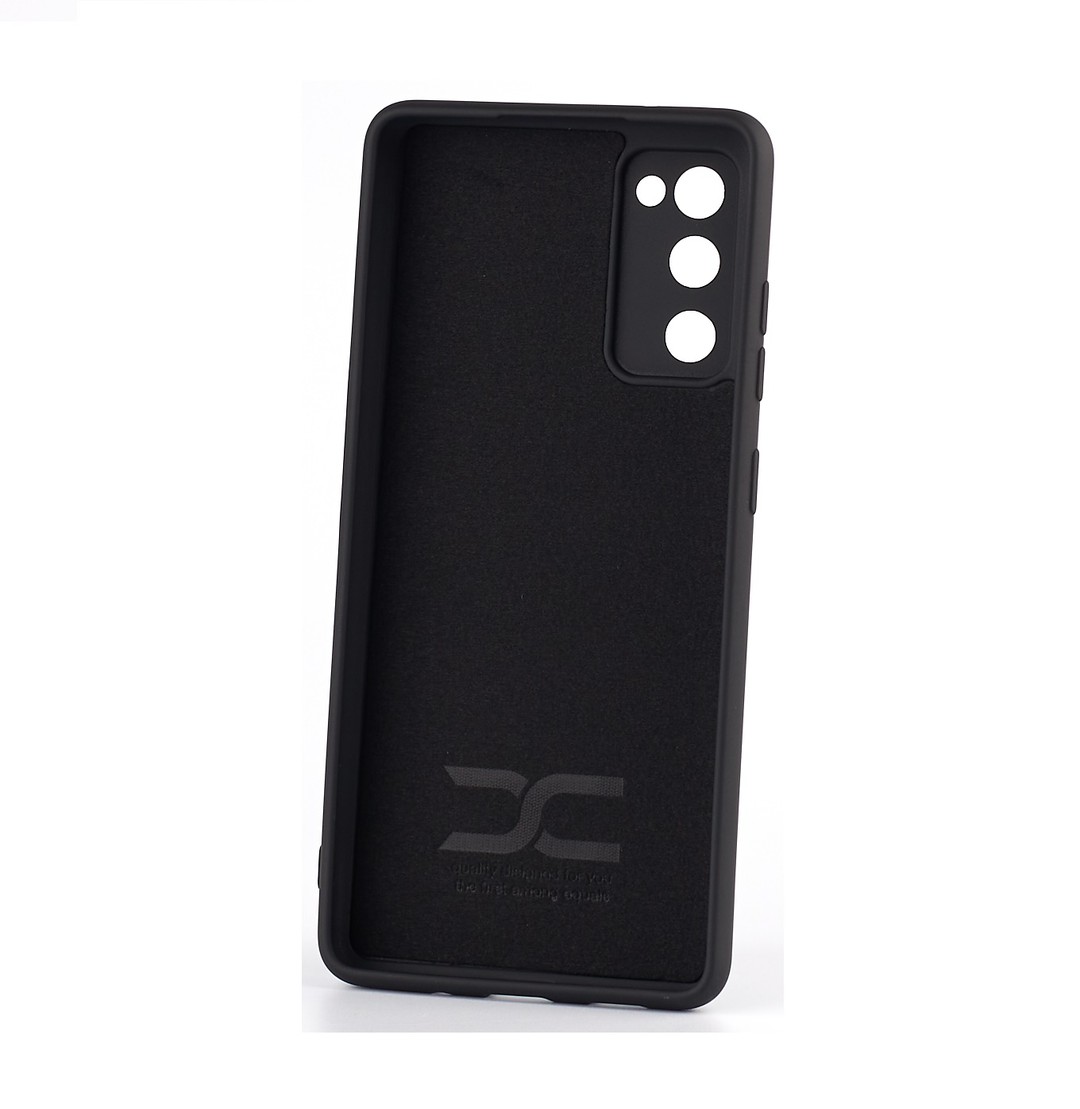 UA Silicone Case Full Protective для Samsung S20FE (Black)-1