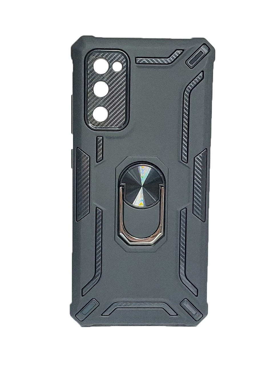 Накладка під магнітний тримач Serge Ring для Samsung S20FE (Black)-0