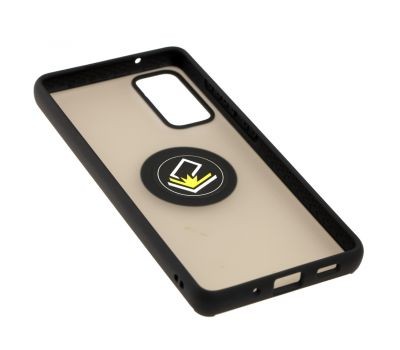 Накладка Totu Gingle Ring для Samsung S20FE чорна-2
