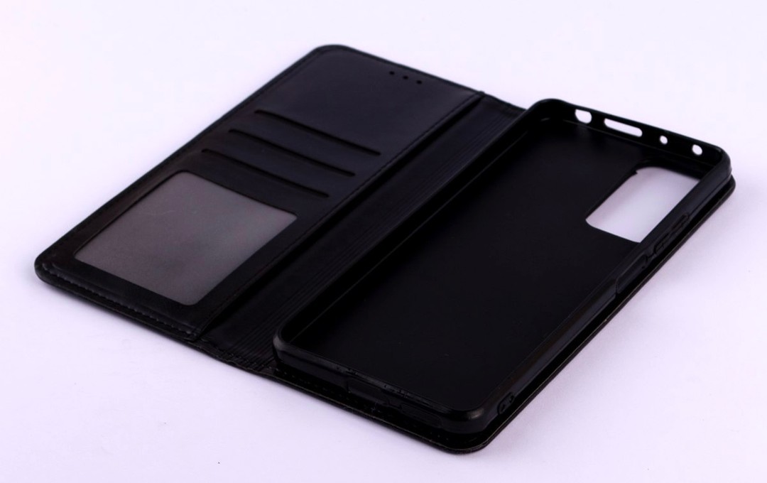 Книжка DC ELEGANT для Samsung S20 FE (Чорна)-2