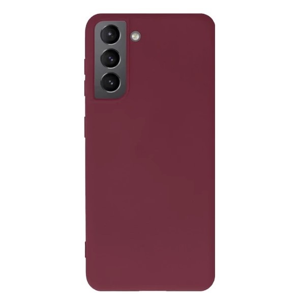 Накладка Fibra для Samsung S21 (Marsala)-0