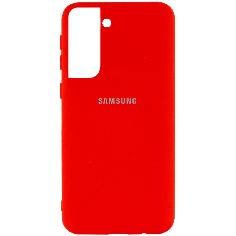 Silicone Cover My Color Full Protective (A) для Samsung S21 (Red)-0