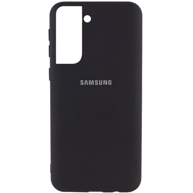 Silicone Cover My Color Full Protective (A) для Samsung S21 (Black)-0