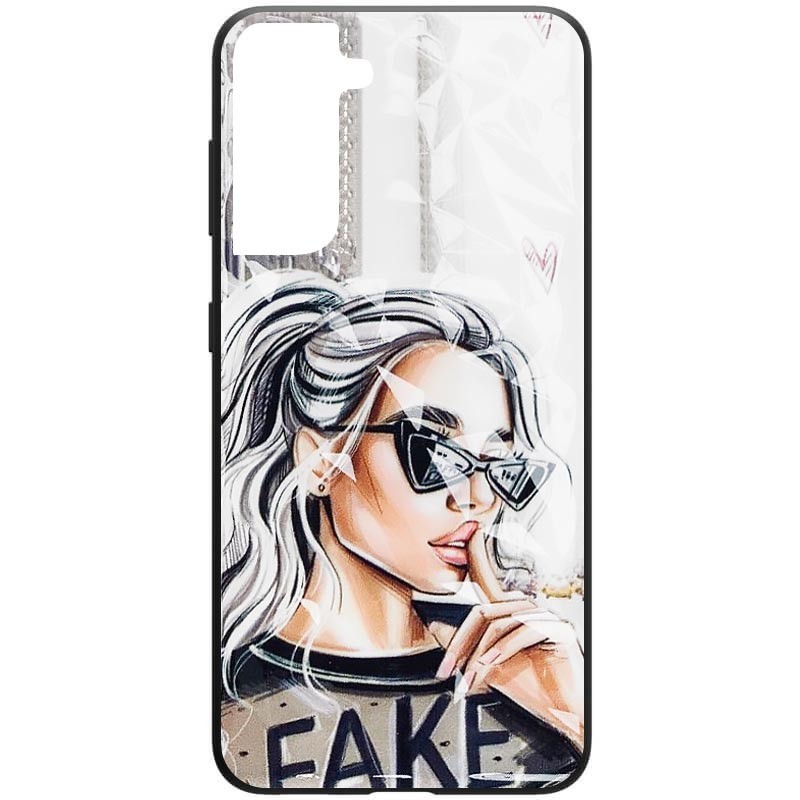 Накладка Ladies для Samsung S21 "Fake"-0