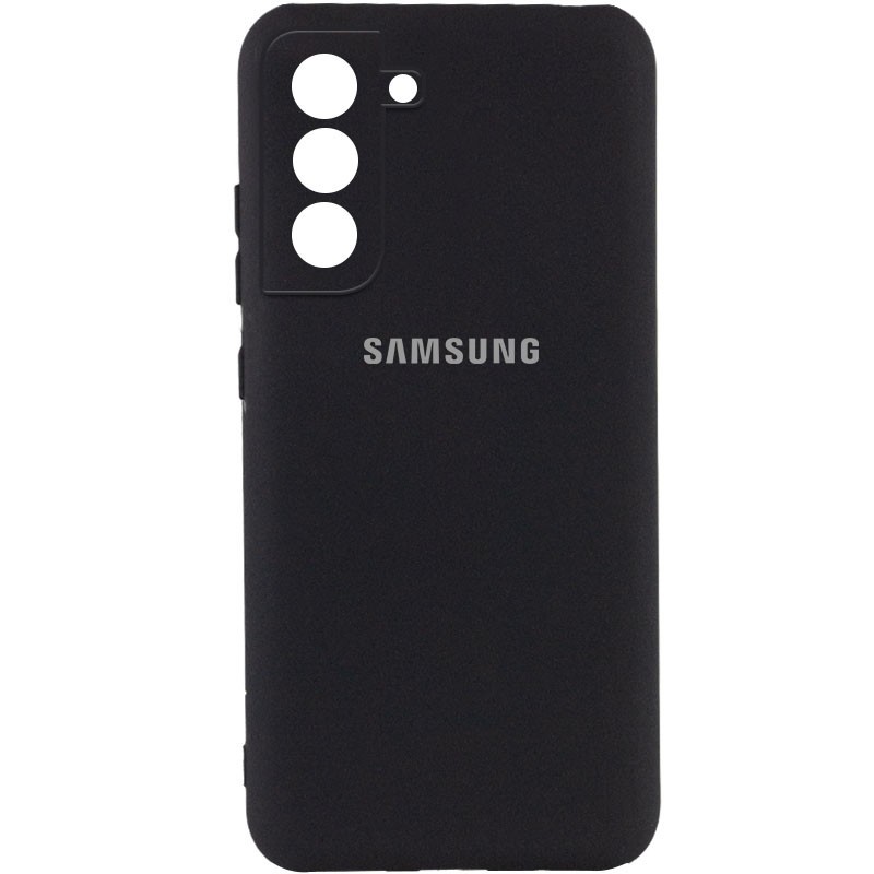 Silicone Cover My Color Full Camera (A) для Samsung S21 (Black)-0