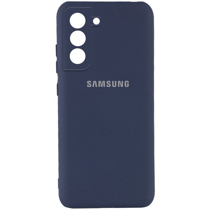 Silicone Cover My Color Full Camera (A) для Samsung S21 (Midnight blue)-0