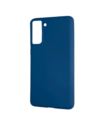 Накладка Fibra для Samsung S21 Plus (Navy blue)-0