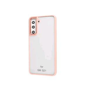 Накладка FIBRA Metallic Matte для Samsung S21 (Pink)-0