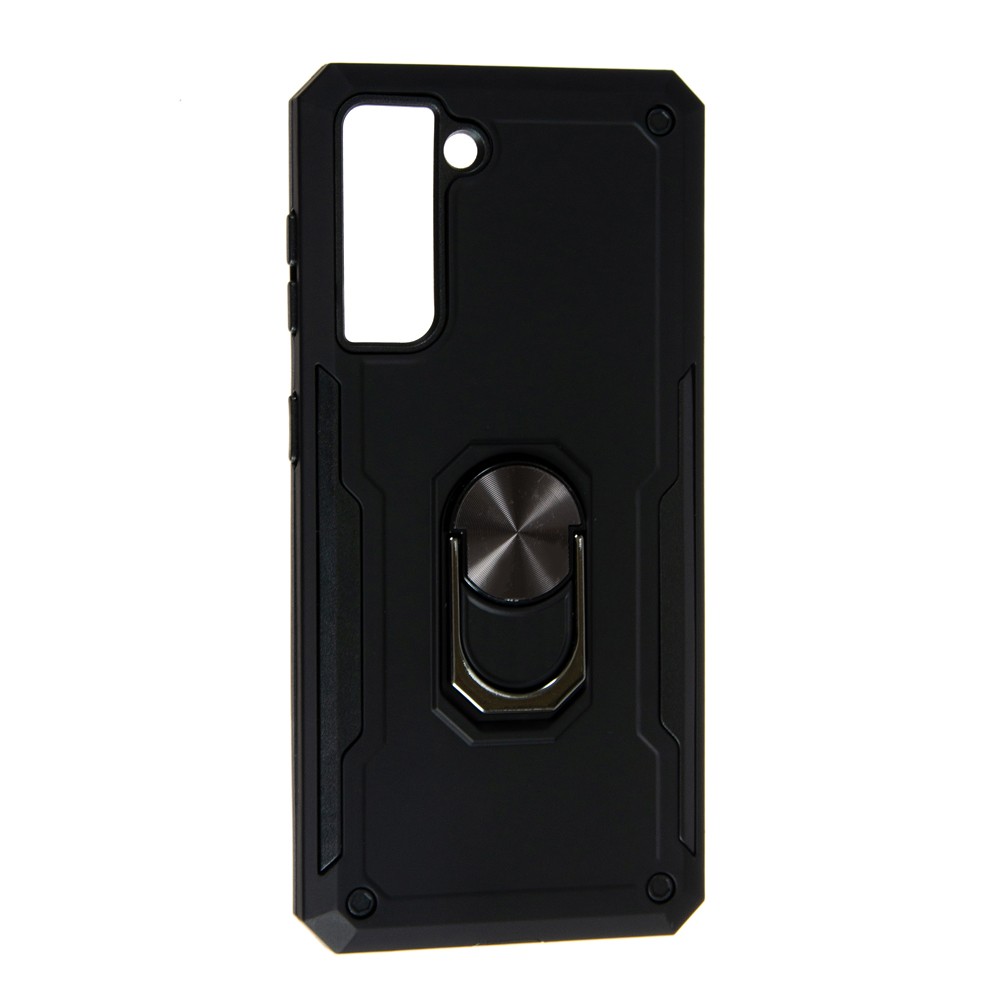 Накладка під магнітний тримач Serge Ring для Samsung S21 Plus (Black)-0