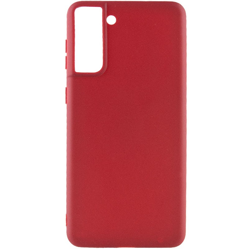 Накладка Candy для Samsung S21 Марсала-0