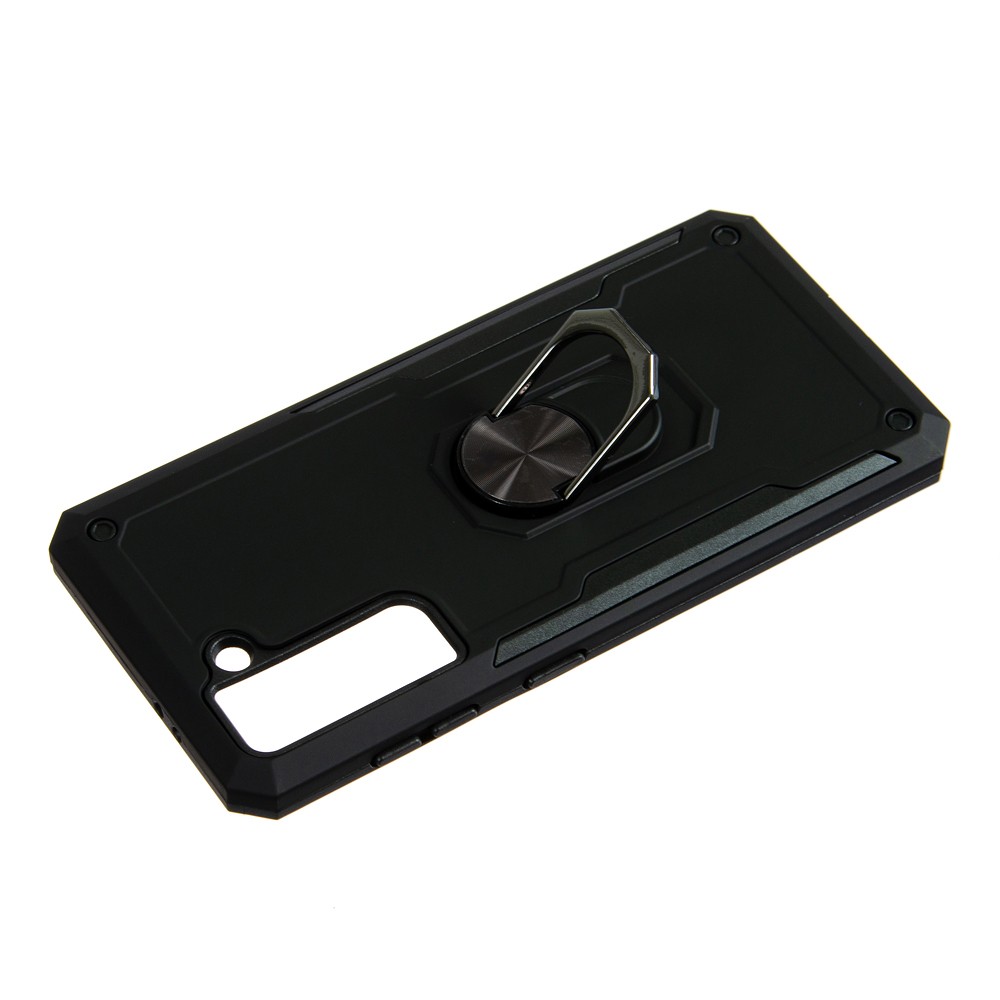 Накладка під магнітний тримач Serge Ring для Samsung S21 Plus (Black)-1