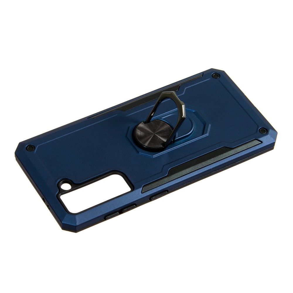 Накладка під магнітний тримач Serge Ring для Samsung S21 (Dark blue)-1