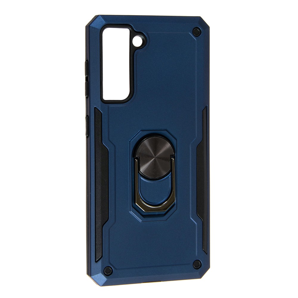 Накладка під магнітний тримач Serge Ring для Samsung S21 (Dark blue)-0