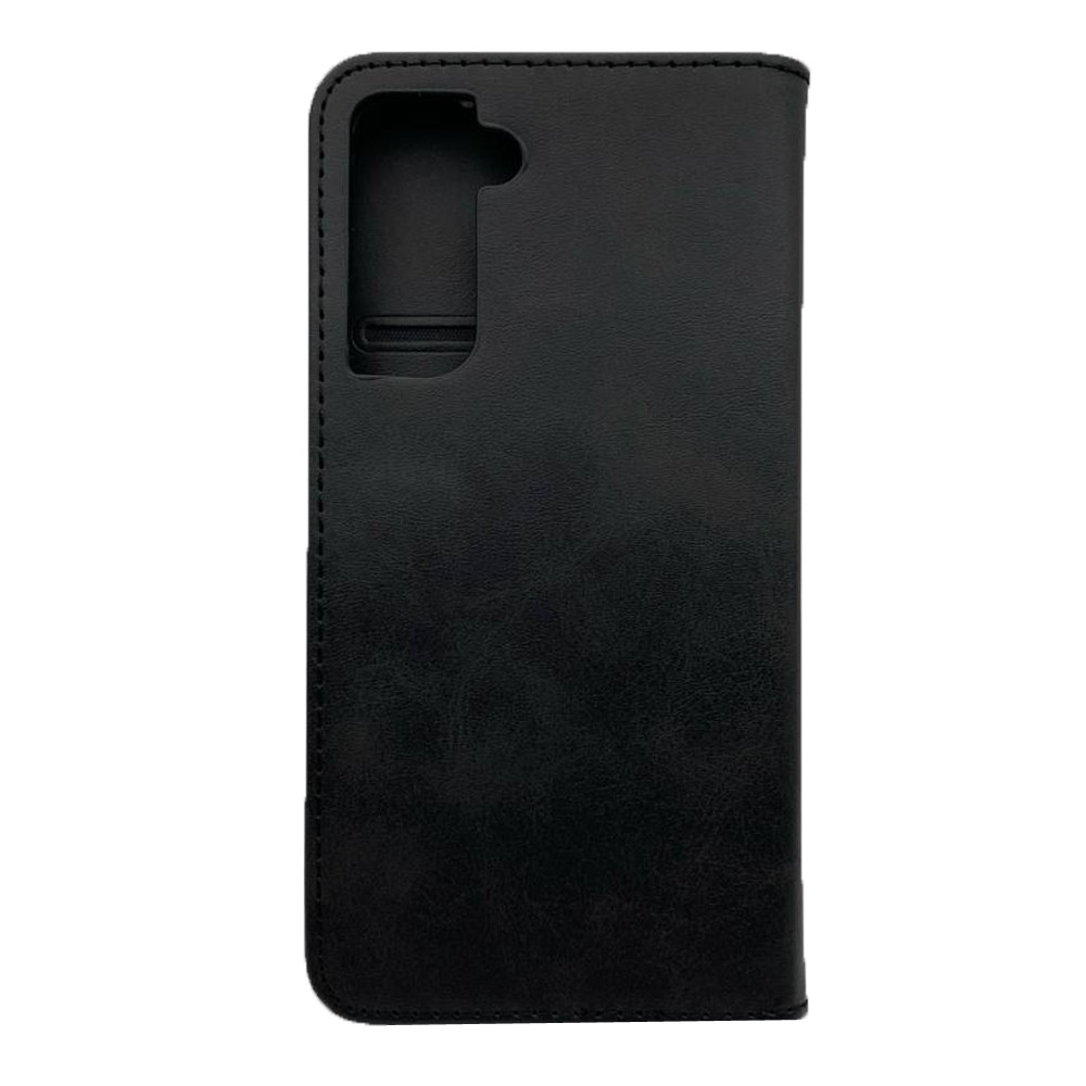Книжка Black TPU Magnet для Samsung S21 чорна-1