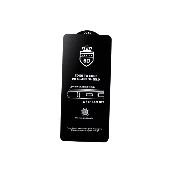 Захисне скло 6D OG Crown для Samsung S21-0