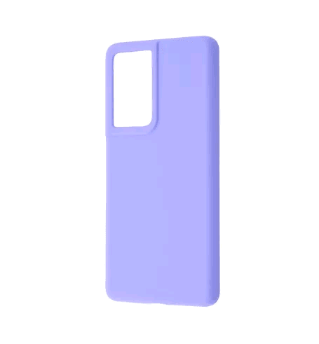 WAVE Full Silicone для Samsung S22 Ultra (light purple)-0