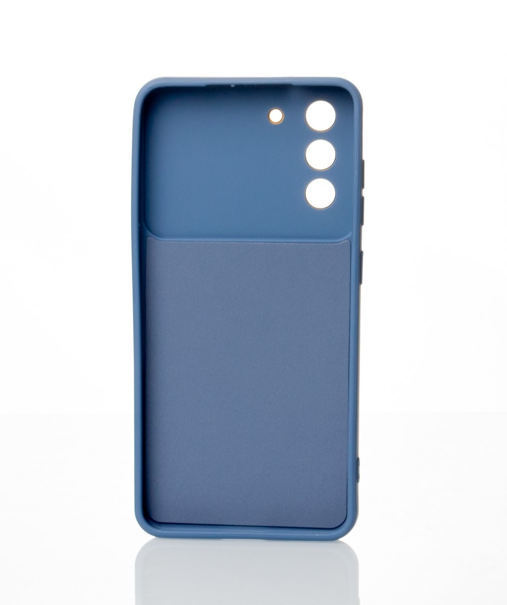 Накладка CAMERA PROTECTION для Samsung S21 FE (світло-синя)-1