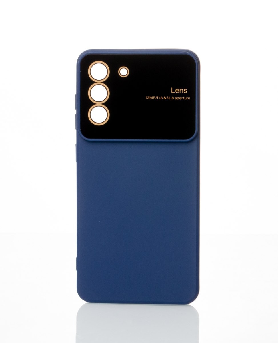 Накладка CAMERA PROTECTION для Samsung S21 FE темно-синя-0