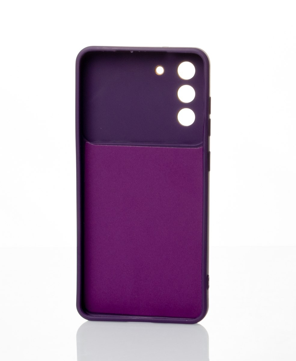 Накладка CAMERA PROTECTION для Samsung S21 FE фіолетова-1
