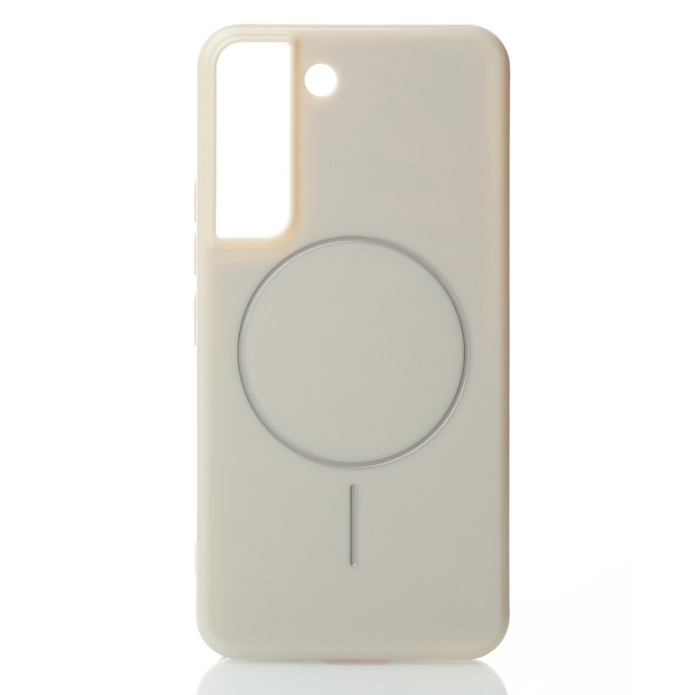 Чохол Glamour MagSafe для Samsung S21 natural titanium-0