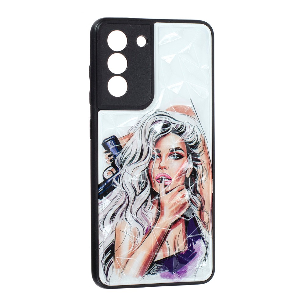 Накладка Prisma Ladies для Samsung S21 FE Спецагент-0
