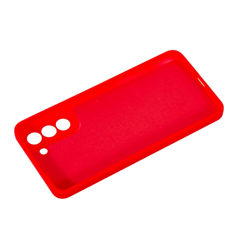 Накладка Silicone ART для Samsung S21 FE "Lady Red"-1