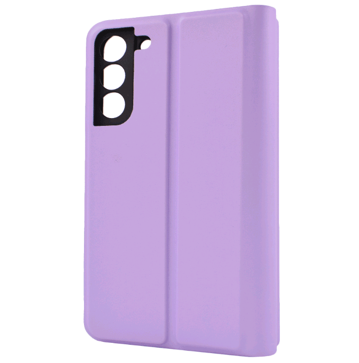 Книжка Shell Case для Samsung S22 Plus (Light purple)-1