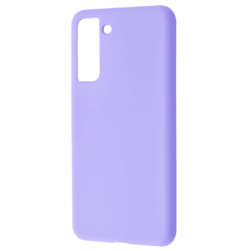 WAVE Full Silicone Cover Samsung S21 FE (G990B) (light purple)-0