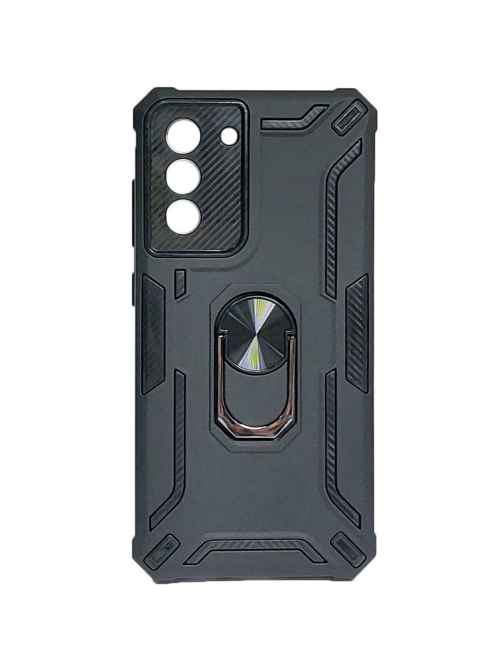 Накладка під магнітний тримач Serge Ring для Samsung S21FE (Black)-0