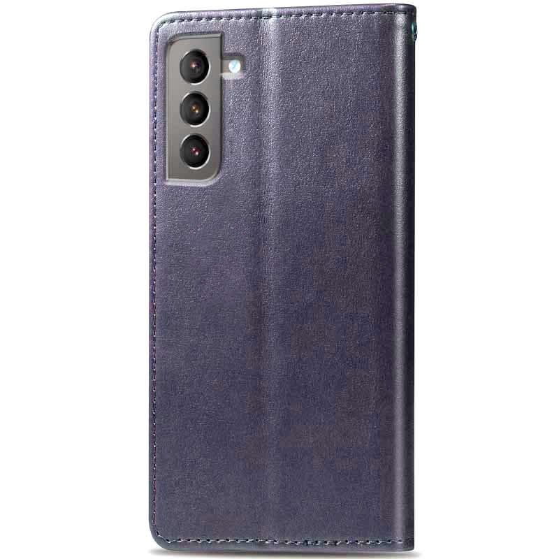 Книжка GETMAN Gallant для Samsung S21FE Синя-1