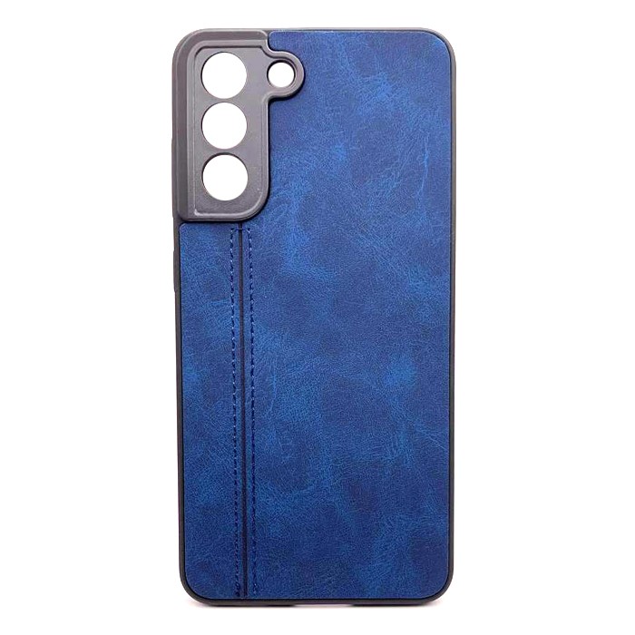 Накладка Leather Case для Samsung S21FE Blue-0