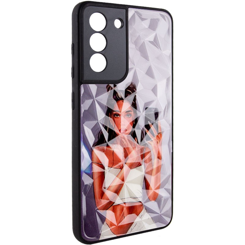 Накладка Prisma Ladies для Samsung S21 FE  (Black in White)-0