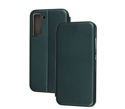Книжка Premium для Samsung S21FE Зелена-1