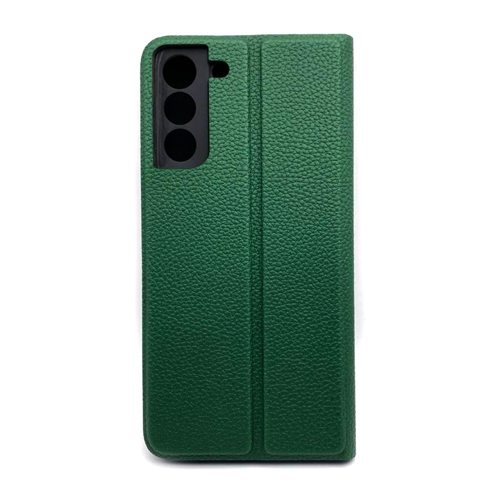 Книжка Leather Flip case для Samsung M35 (Dark green)-1