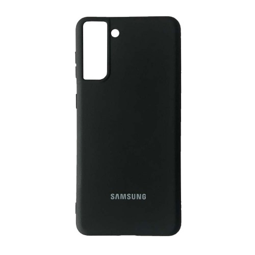 Silicone Case Full для Samsung S21FE Black-0