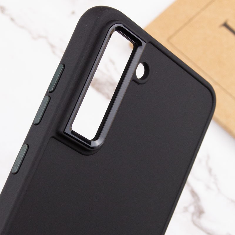 Накладка FIBRA Metallic Matte для Samsung S21FE (Black)-2