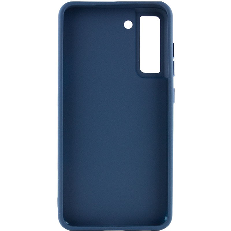 Накладка FIBRA Metallic Matte для Samsung S21FE (Blue)-1