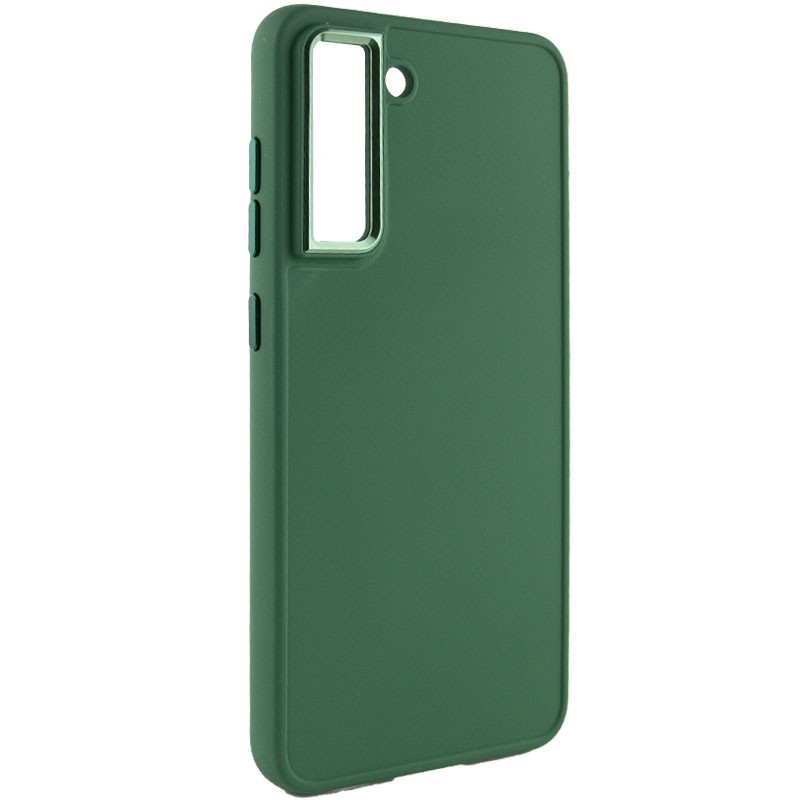 Накладка FIBRA Metallic Matte для Samsung S21FE (Green)-0