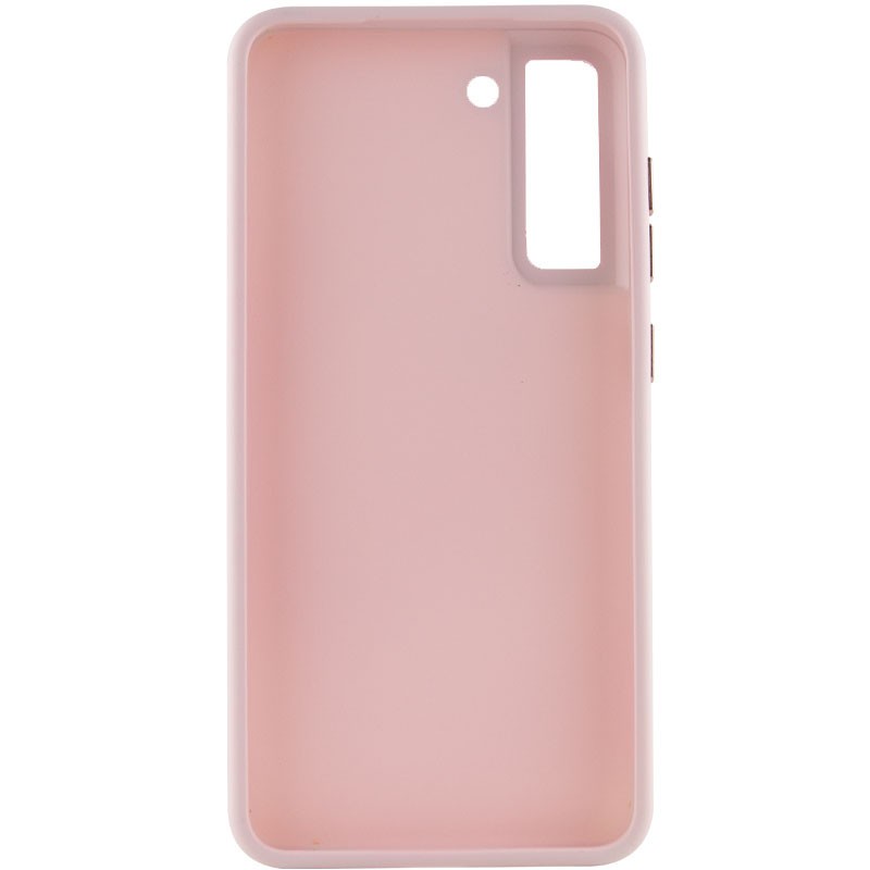 Накладка FIBRA Metallic Matte для Samsung S21FE (Pink sand)-1