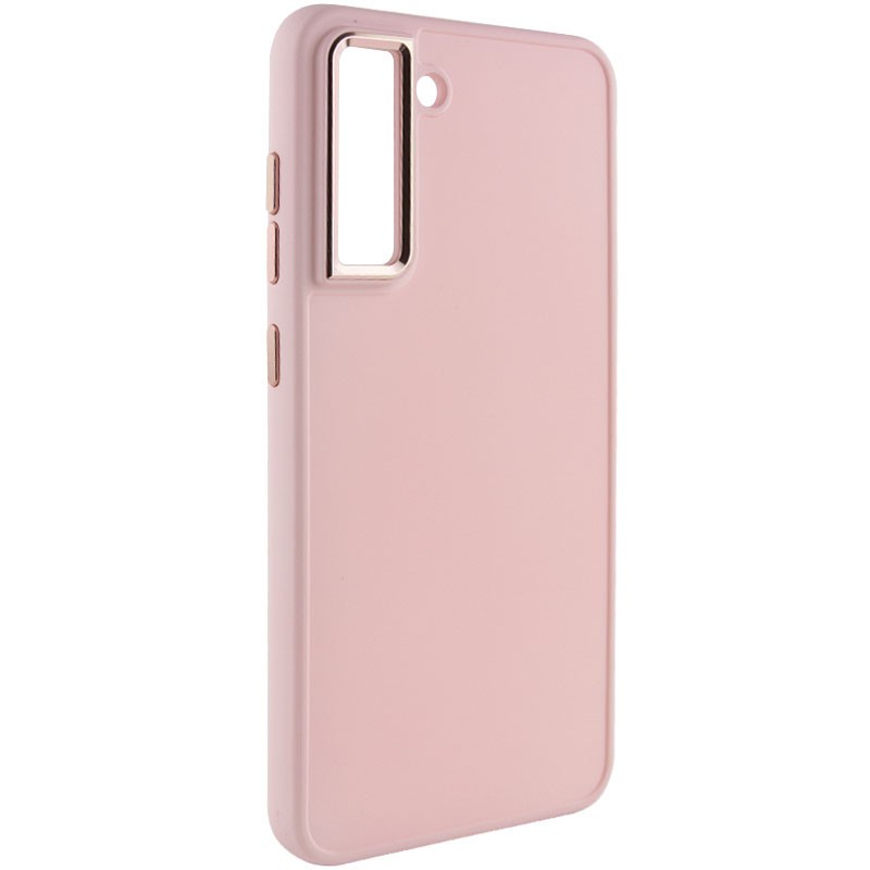 Накладка FIBRA Metallic Matte для Samsung S21FE (Pink sand)-0